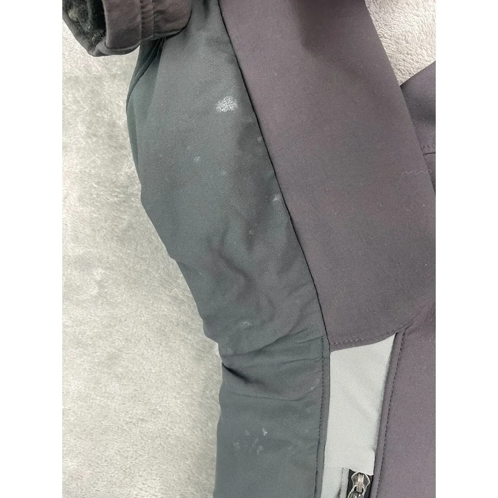 VTG Mountain Hardwear‎ Men's Jacket Medium Gray Gore Wind Stopper Soft Shell